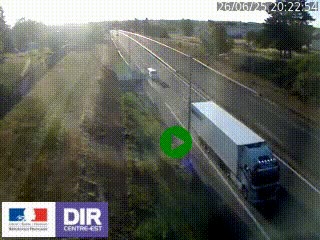 Webcam à Mably, à proximité de Roanne en direction de Moulins sur la N7