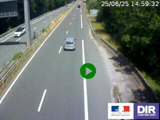 Webcam sur la nationale N90 à Gilly-sur-Isère, en direction et à proximité d'Albertville