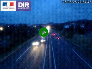 Caméra autoroute à Saint-Etienne (Les Littes) à hauteur du Ikea Saint-Etienne sur l'A72 en direction de Roanne