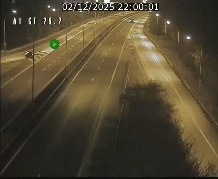 Traffic live webcam Luxembourg Grevenmacher - A1 direction Allemagne - BK 26.2