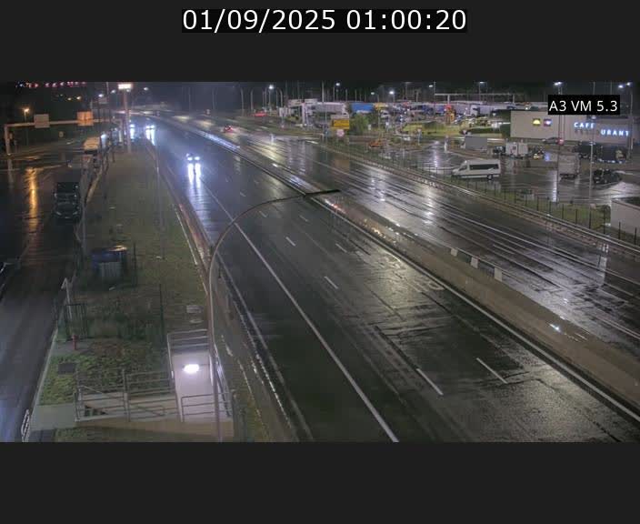 Traffic live webcam Luxembourg Aire de Berchem - A3 - BK 5 - direction France