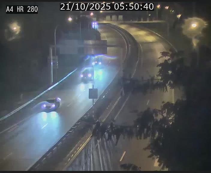 Webcam traffic A4 Luxembourg - BK 0.2 - P+R Bouillon (direction Luxembourg)