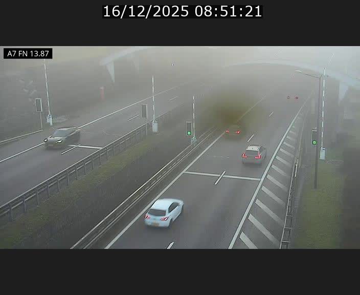Caméra trafic Luxembourg - A7, Tunnel Gousselerbierg, entrée nord, direction Lorentzweiler