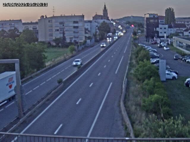 Caméra autoroute France - A31, Thionville direction Metz