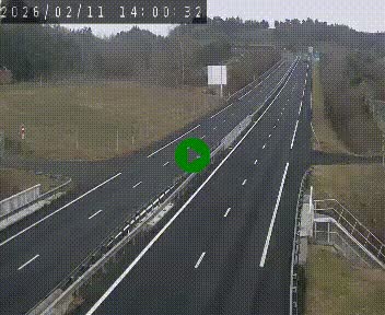 Caméra autoroutière France - A75, Coren, en direction de Montpellier