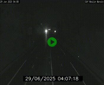 Webcam sur le périphérique de Nantes (N844) entre la Porte de Saint-Luce et la Porte d'Anjou, à l'est de la ville