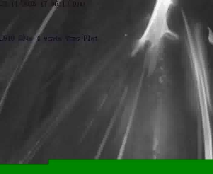 Webcam sur la D910 située dans la Côte des 4 vents. Vue orientée vers le haut de la côte, vers Faulquemont