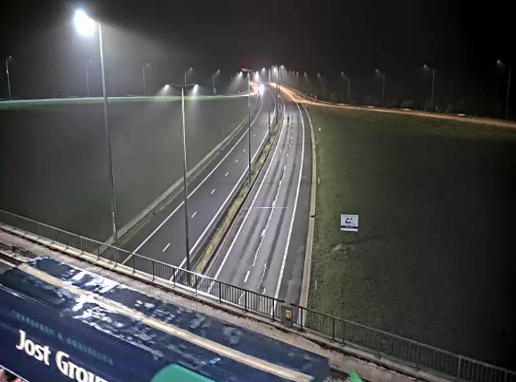 Webcam à la Baraque de Fraiture à la jonction entre l'E25 et la N89 à hauteur de Vielsalm