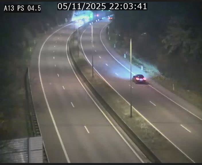 Traffic live webcam Luxembourg Differdange - A13 direction Esch-sur-Alzette - BK 4.5