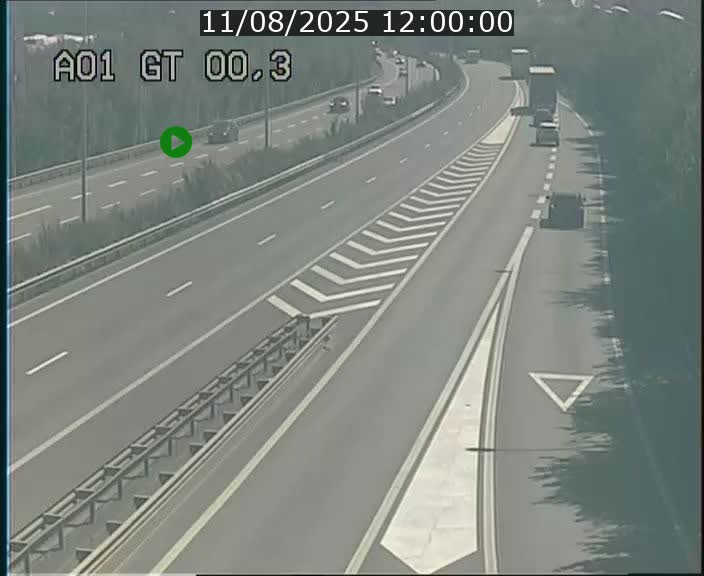 Traffic live webcam Luxembourg Croix de Gasperich - A1 direction Kirchberg - BK 0.3