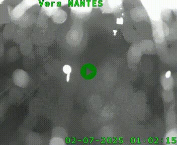Webcam N147 au nord de Poitiers et à la jonction avec la A10