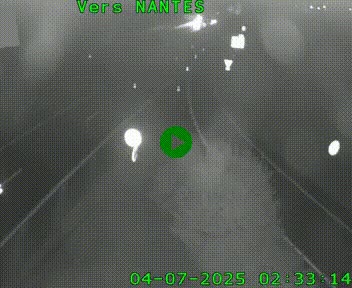Webcam N147 au nord de Poitiers et à la jonction avec la A10