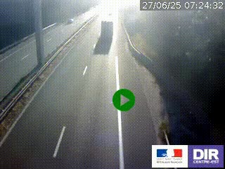 Webcam sur la nationale N90 à Gilly-sur-Isère, en direction et à proximité d'Albertville
