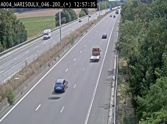 Webcam autoroute Belgique - Warissoulx - E411 - BK 46.2