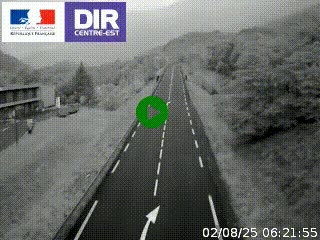 Web cam sur la N90 à Aime, en provenance de Bourg-Saint-Maurice et en direction d'Albertville
