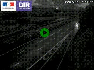 Caméra routière à hauteur de la sortie 15 Chambéry-centre au PK 4,103 en direction d'Albertville
