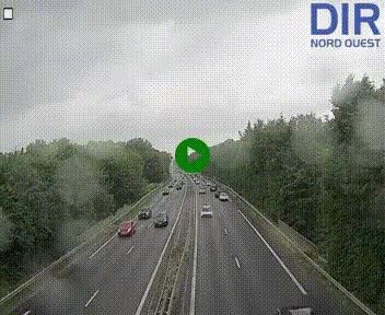 Webcam sur le périphérique de Caen (N814) à l'est de la ville, à Mondeville hauteur de la sortie 2, Presqu'île-Rives de l'Orne, au bout de l'autoroute A13