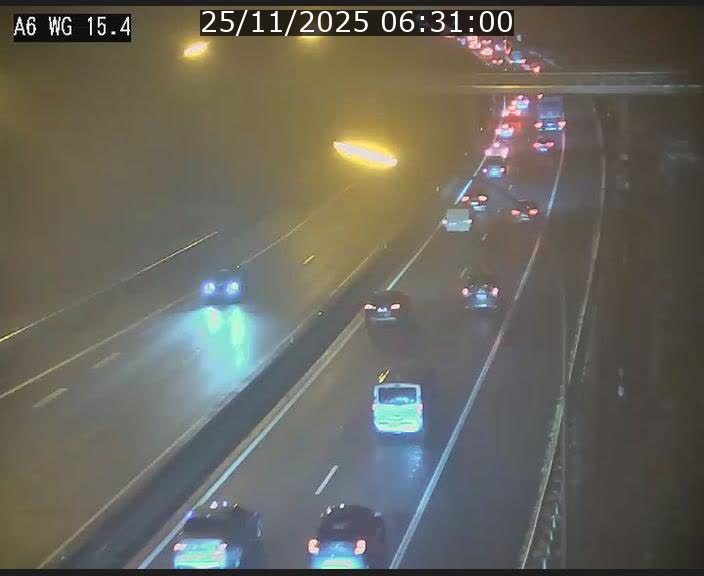 Traffic live webcam Luxembourg Capellen - A6 - BK 15.4 - direction Luxembourg/France/Allemagne