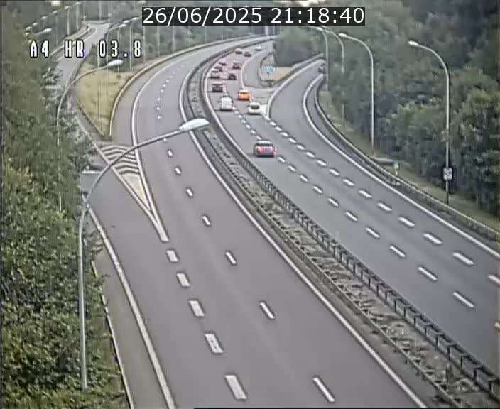 Webcam traffic A4 Luxembourg - BK 3.8 - Leudelange (direction Esch sur Alzette)