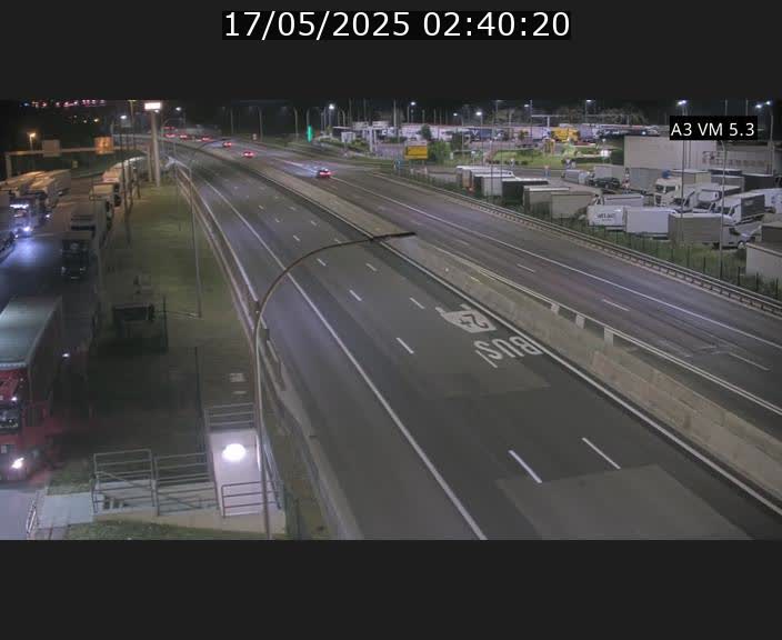 Traffic live webcam Luxembourg Aire de Berchem - A3 - BK 5 - direction France