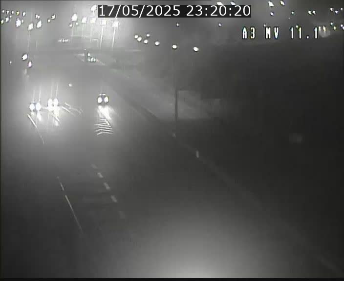 Traffic live webcam Luxembourg Croix de Bettembourg A3 - BK 11.1 - direction Luxembourg-ville