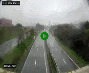 Webcam située à la Rochelle, à la fin de la N237 avant l'accès au péage du Pont de l'Île-de-Ré