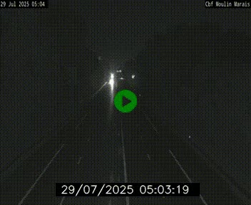 Webcam sur le périphérique de Nantes (N844) entre la Porte de Saint-Luce et la Porte d'Anjou, à l'est de la ville