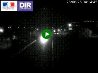 Caméra autoroute à Saint-Etienne (Les Littes) à hauteur du Ikea Saint-Etienne sur l'A72 en direction de Roanne
