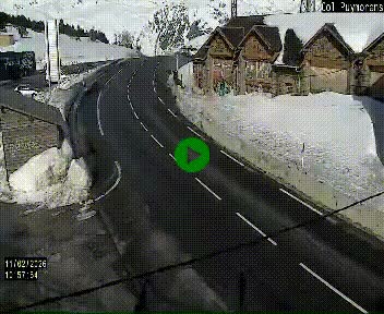 Webcam Col du Puymorens sur N320, en direction de Pas de la Casa (Andorre)