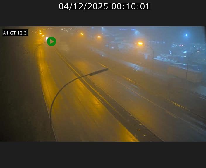Traffic live webcam Luxembourg Senningerberg - A1 direction Allemagne - BK 12.3