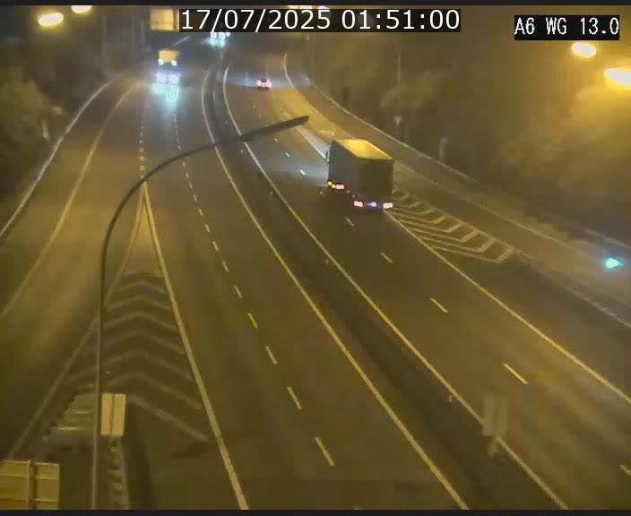 Traffic live webcam Luxembourg Mamer - A6 - BK 13 - direction Luxembourg/France/Allemagne