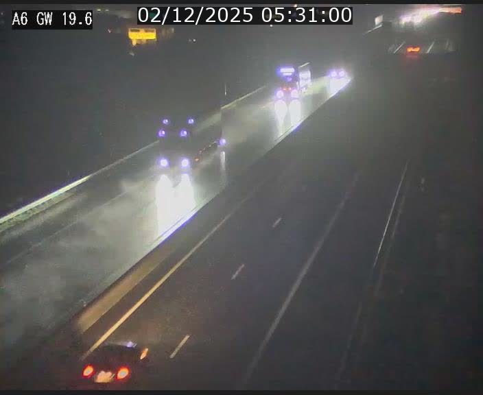 Traffic live webcam Luxembourg - Steinfort - A6 - BK 19.6 - direction Belgique