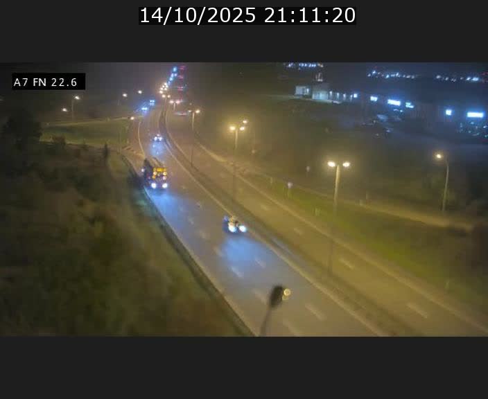 Caméra trafic Luxembourg - A7, Colmar-berg direction Mersch