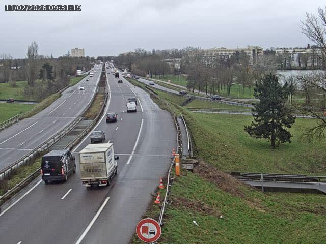 Caméra autoroute France - A31, Metz-centre direction Thionville