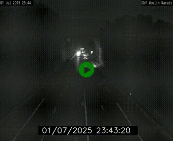 Webcam sur le périphérique de Nantes (N844) entre la Porte de Saint-Luce et la Porte d'Anjou, à l'est de la ville