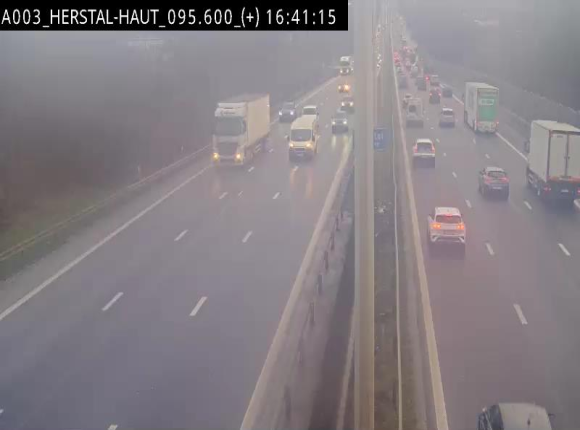 Webcam autoroute Belgique - Herstal - E40 direction Aix-la-Chapelle - BK 97