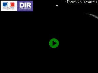 Webcam traffic à Grenoble-sud sur l'autoroute A480. Vue orientée vers l'entrée et la sortie de Grenoble