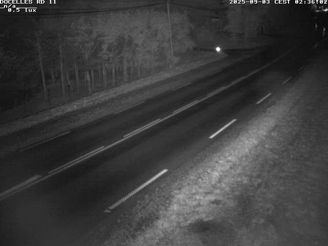 Webcam à 424 mètres d'altitude dans la Tranchée de Docelles dans les Vosges, à proximité d'Epinal sur la route de Gerardmer (D11)