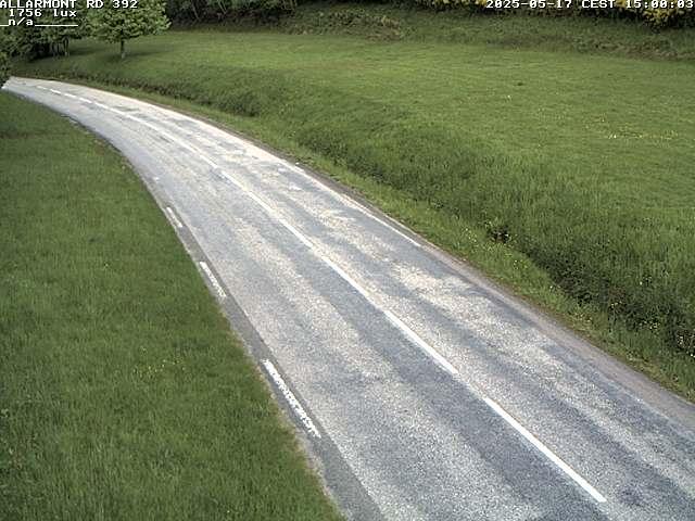 Webcam à Allarmont dans les Vosges, sur la RD392