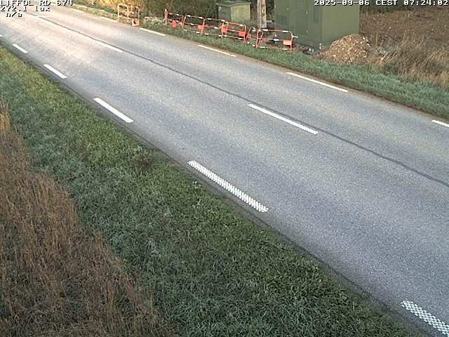 Webcam à Liffol-le-Grand dans le département des Vosges sur la D674 en direction de la Haute-Marne