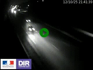 Webcam routière à Saint-Etienne-Terrenoire sur la RN88 avant la jonction entre l'A72 et le Boulevard Périphérique de Saint-Etienne