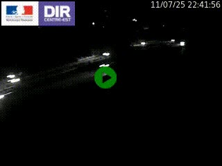 Caméra routière à hauteur de la sortie 15 Chambéry-centre au PK 4,103 en direction d'Albertville