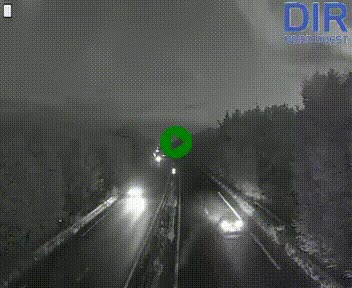 Webcam sur le périphérique de Caen (N814) à l'est de la ville, à Mondeville hauteur de la sortie 2, Presqu'île-Rives de l'Orne, au bout de l'autoroute A13