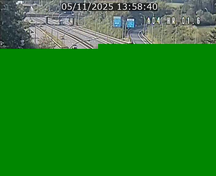 Info Trafic Luxembourg A4 - BK 1.6 - Croix de Cessange (direction Esch)