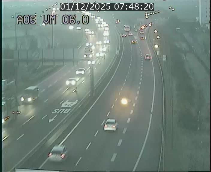 Traffic live webcam Luxembourg Aire de Berchem - A3 - BK 6 - direction France