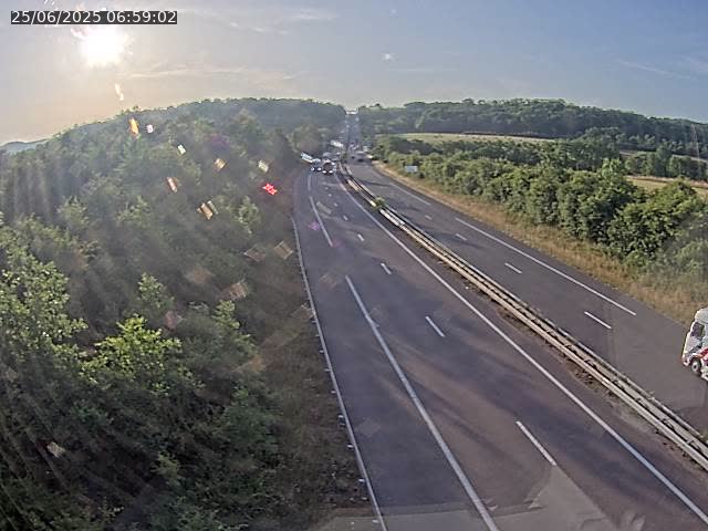 Caméra autoroute France - A33, Saint-Nicolas-de-Port direction Lunéville