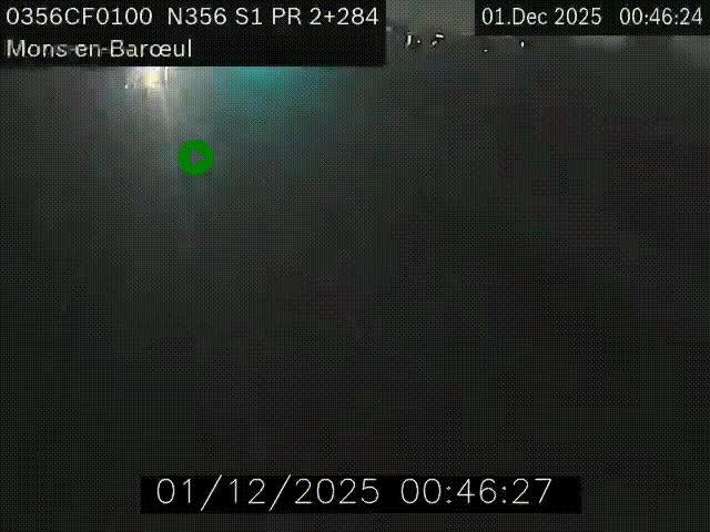 Webcam à l'entrée de Lille en direction du périphérique, à proximité de Mons-en-Baroeul sur la N356
