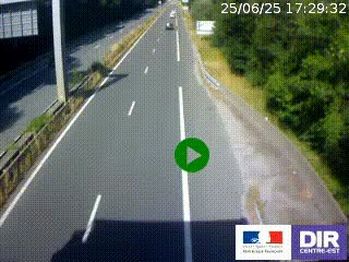 Webcam sur la nationale N90 à Gilly-sur-Isère, en direction et à proximité d'Albertville