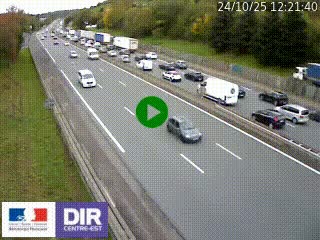Webcam routière à Saint-Etienne-Terrenoire sur la RN88 avant la jonction entre l'A72 et le Boulevard Périphérique de Saint-Etienne