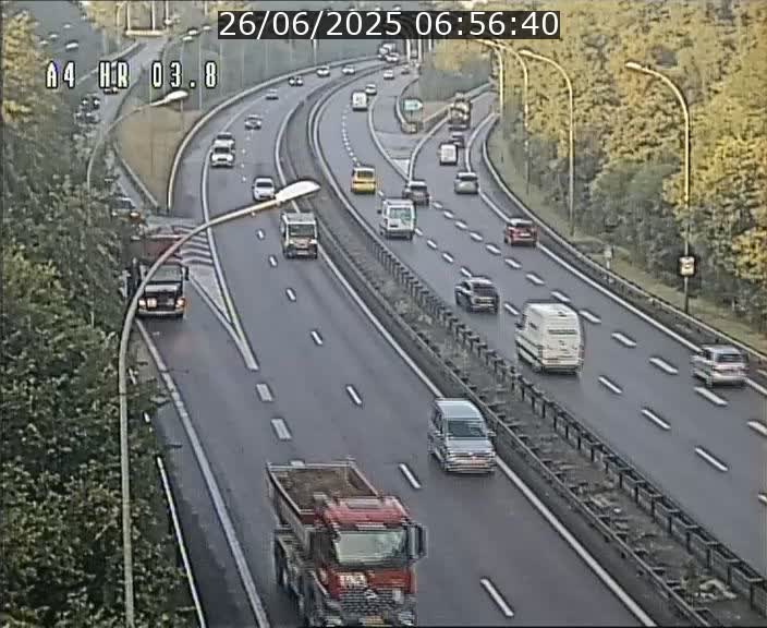 Webcam traffic A4 Luxembourg - BK 3.8 - Leudelange (direction Esch sur Alzette)